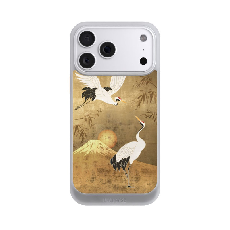 iPhone 18 Pro Max NIVOcore Cranes Gold Japan 1