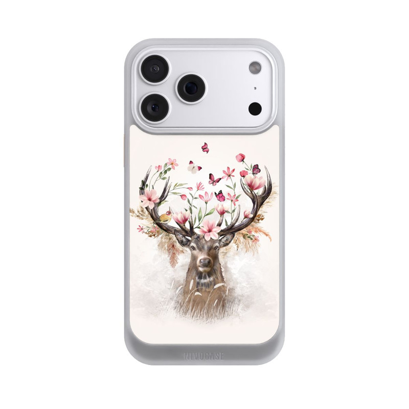iPhone 18 Pro Max NIVOcore Hirsch Blumen Geweih