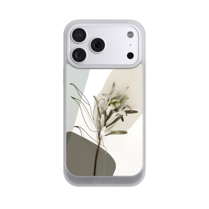 iPhone 18 Pro Max NIVOcore Boho Line Art Olivgrün