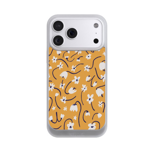 Apple iPhone 18 Pro Max NIVOcore Pattern Petites Fleurs Jaunes
