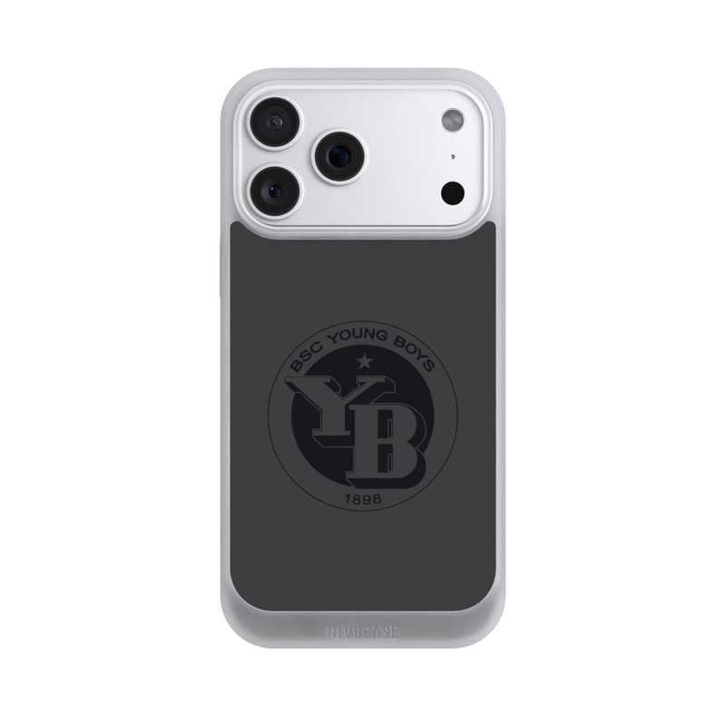 iPhone 18 Pro Max NIVOcore BSC YB Logo Grau