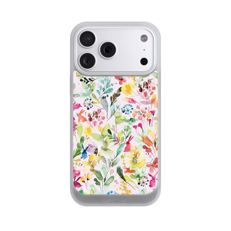 iPhone 18 Pro Max NIVOcore Wild Flowers Meadow Pink