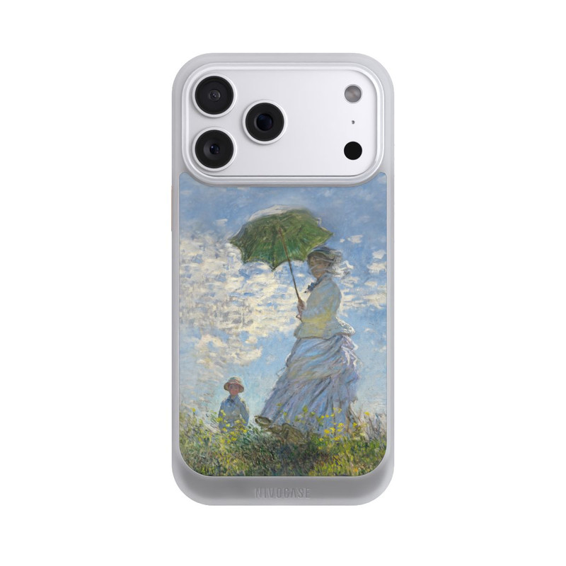iPhone 18 Pro Max NIVOcore Frau mit Sonnenschirm - Monet