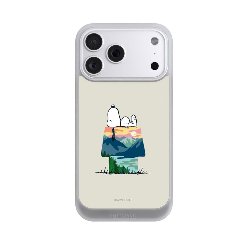 iPhone 18 Pro Max NIVOcore Snoopy Camping Hütte