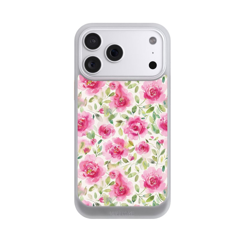 iPhone 18 Pro Max NIVOcore Aquarell Frische Rosen