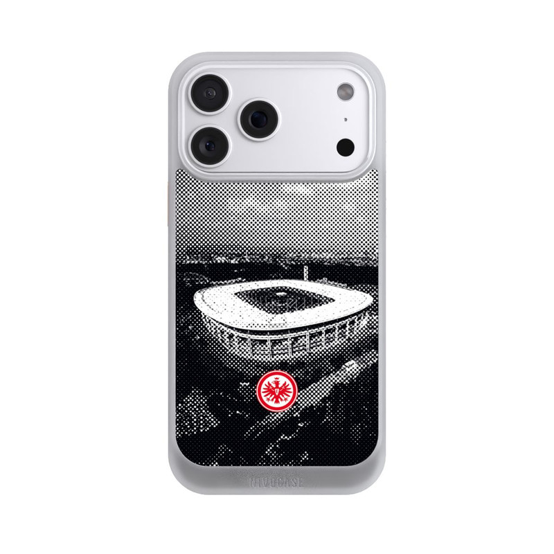 iPhone 18 Pro Max NIVOcore SGE Stadion Schwarz Weiß