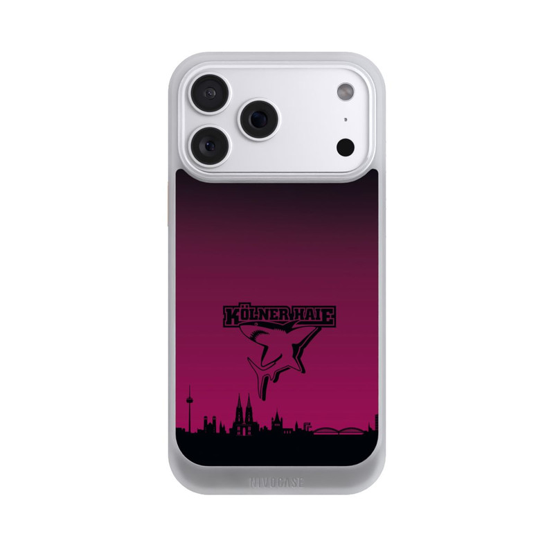 iPhone 18 Pro Max NIVOcore Kölner Haie Skyline Pink