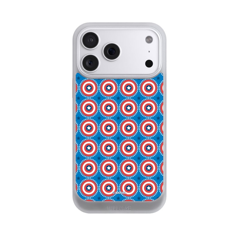 iPhone 18 Pro Max NIVOcore Captain American Shield Pattern