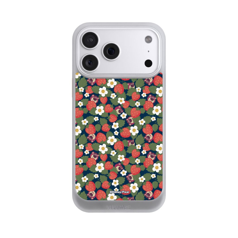 iPhone 18 Pro Max NIVOcore Lotso Toy Story Strawberry Flower Pattern