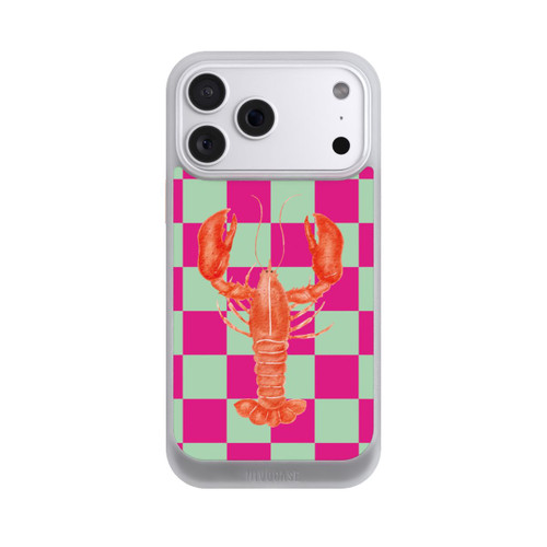 Apple iPhone 18 Pro Max NIVOcore Pink Checkers Lobster