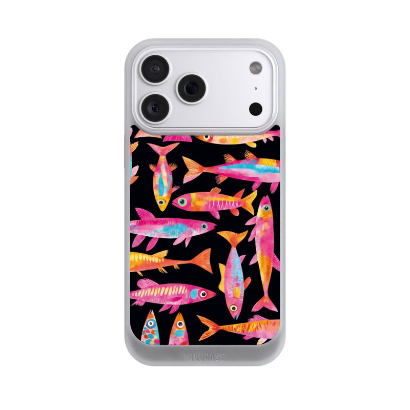 iPhone 18 Pro Max NIVOcore Funky Fish Parade avec IA
