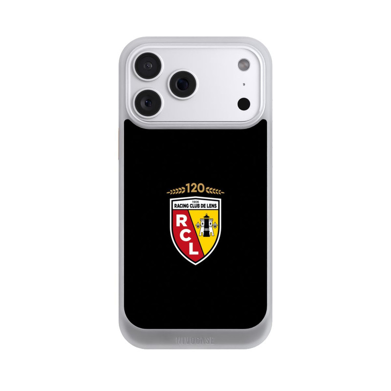 iPhone 18 Pro Max NIVOcore RC Lens 120 Jahre Jubiläums Logo schwarz
