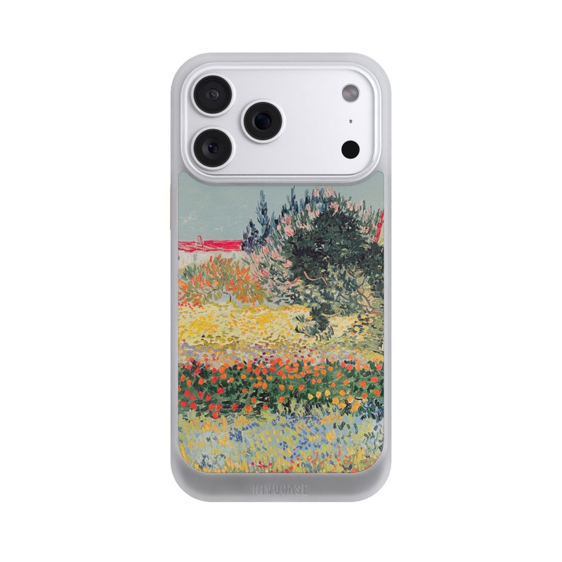 iPhone 18 Pro Max NIVOcore Garden in Bloom, Arles, July 1888 by Vincent van Gogh