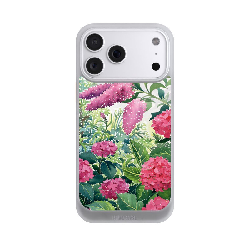 iPhone 18 Pro Max NIVOcore Garden Hydrangeas and Buddleia by Christopher Ryland