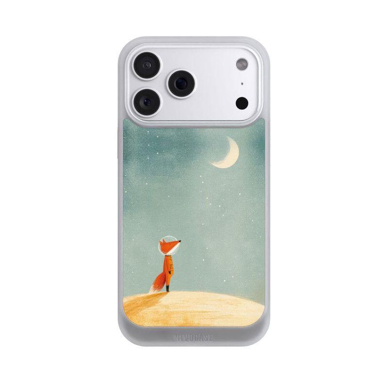 iPhone 18 Pro Max NIVOcore Fuchs im Mondlicht