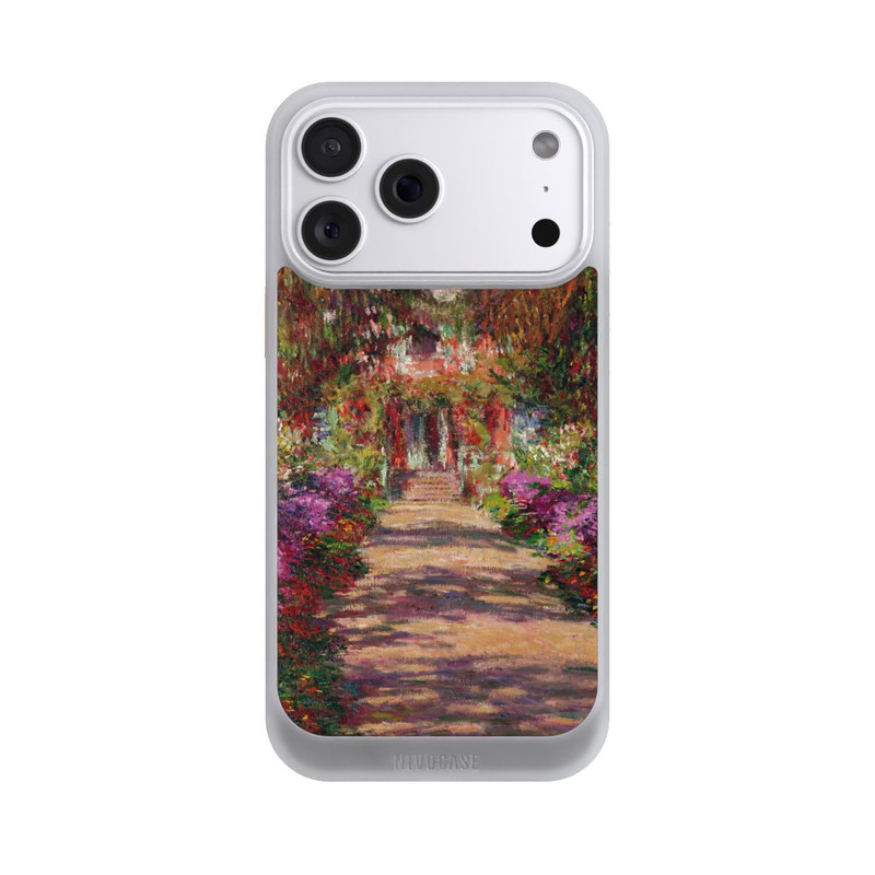 iPhone 18 Pro Max NIVOcore Eine Allee in Monets Garten in Giverny by Claude Monet