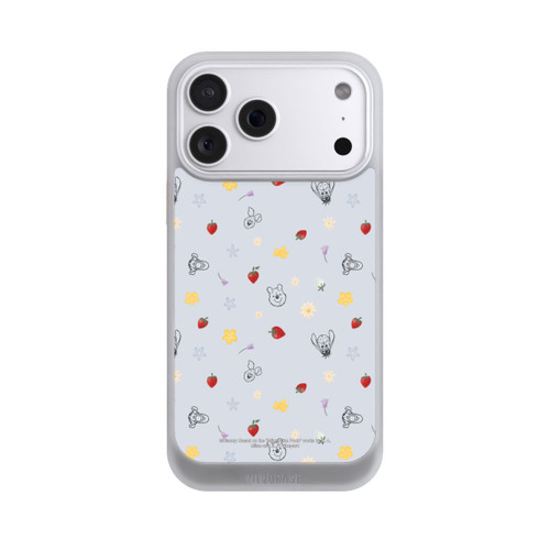 Apple iPhone 18 Pro Max NIVOcore Winnie Puuh und Freunde Erdbeer Muster Blau