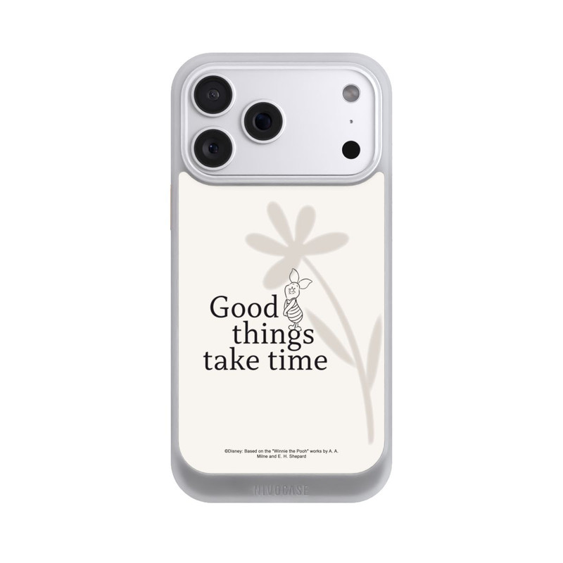 iPhone 18 Pro Max NIVOcore Good Things Take time Piglet