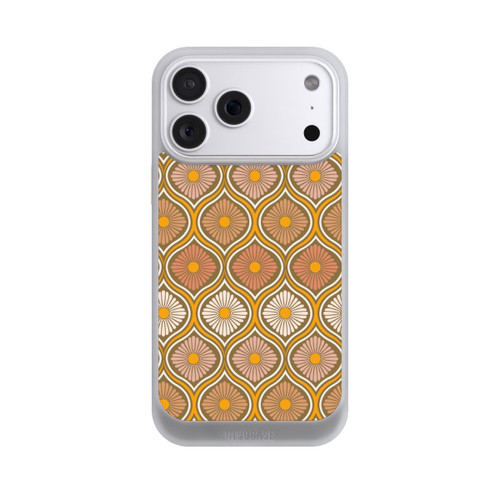 Apple iPhone 18 Pro Max NIVOcore Groovy 70s Retro Mid-Century Daisy Flowers