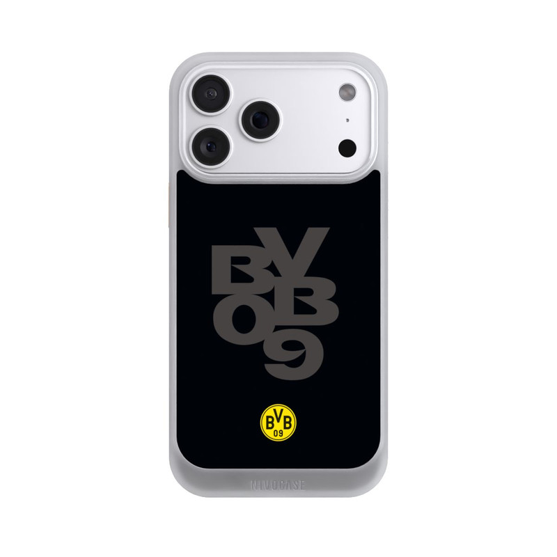 iPhone 18 Pro Max NIVOcore BVB09 Grau Schwarz
