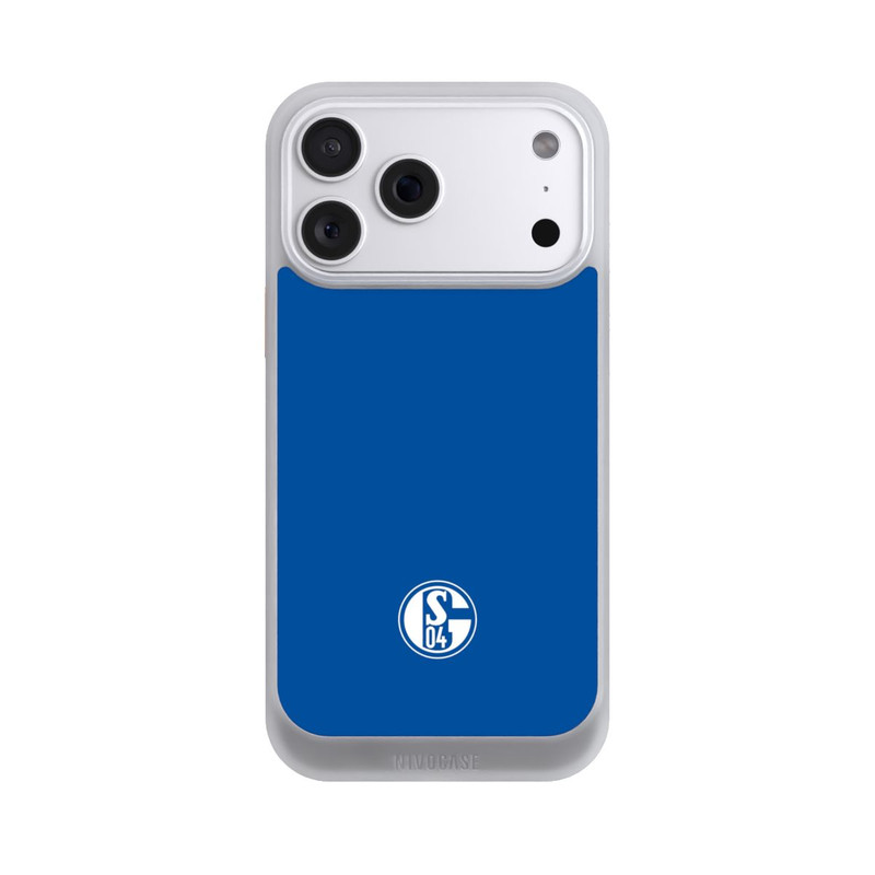 iPhone 18 Pro Max NIVOcore FC Schalke 04 Logo Blau