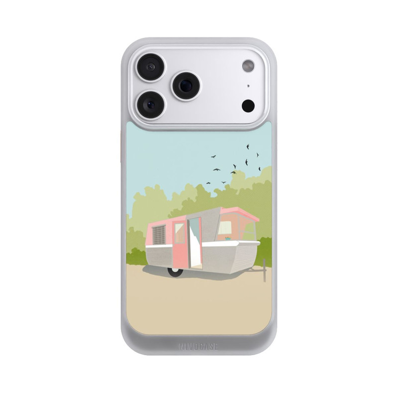 iPhone 18 Pro Max NIVOcore Retro Glamping by Roberta Murray