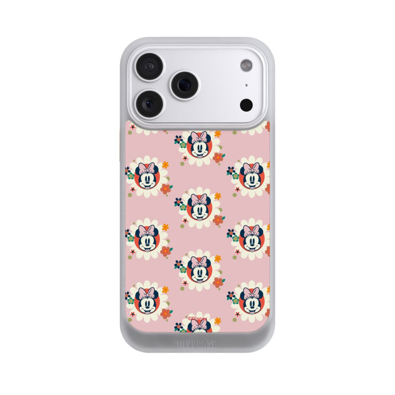 iPhone 18 Pro Max NIVOcore Minnie's Magic Flowers Retro Pattern
