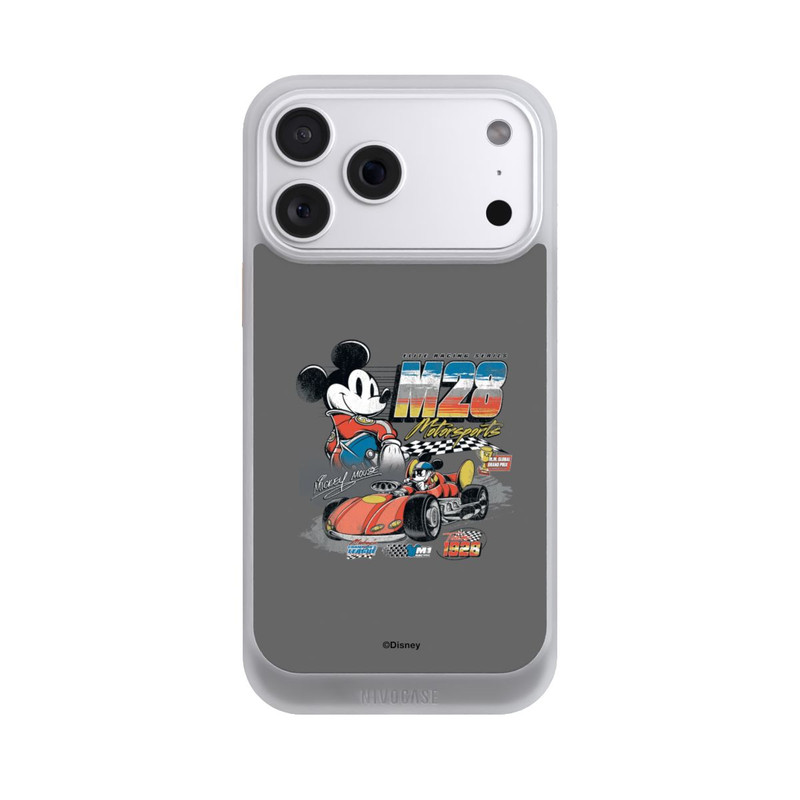 iPhone 18 Pro Max NIVOcore Micky Maus Rennfahrer Auto M28