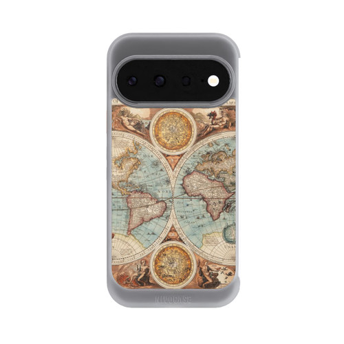 Google Pixel 11 NIVOcore Vintage Weltkarte