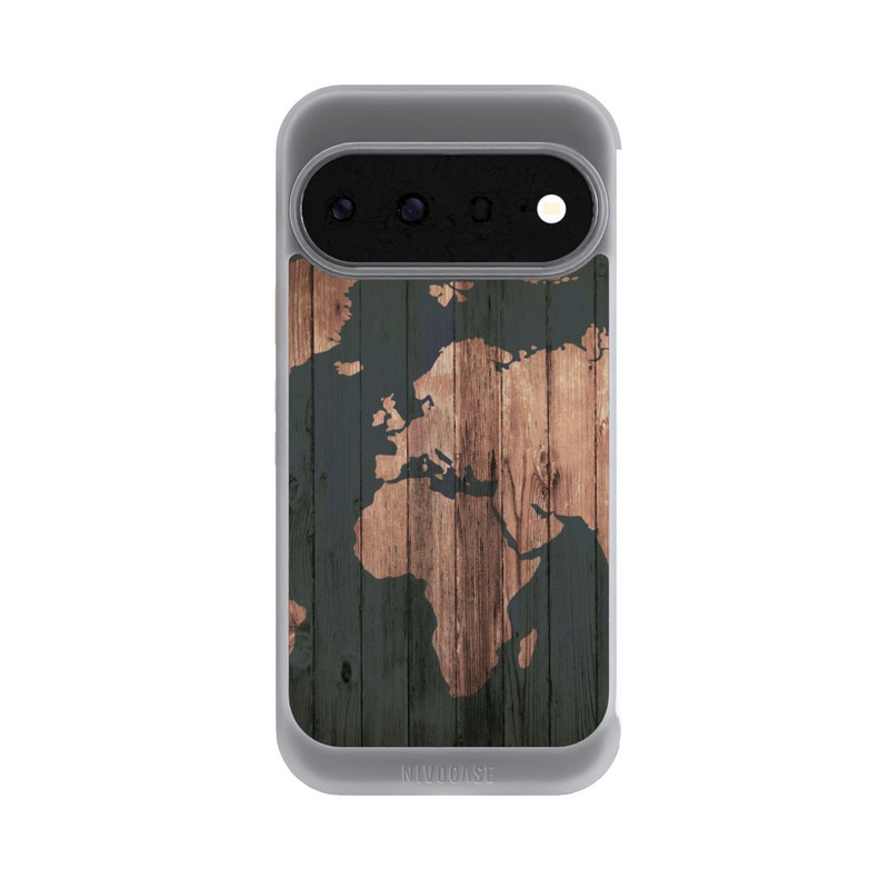 Pixel 11 NIVOcore Wooden World Map
