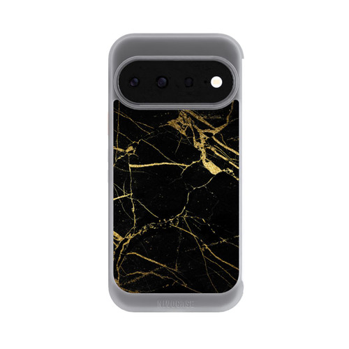Google Pixel 11 NIVOcore Schwarzgoldener Marmor-Look
