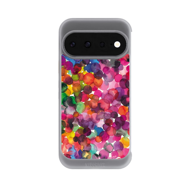 Pixel 11 NIVOcore Überlappende Aquarellpunkte