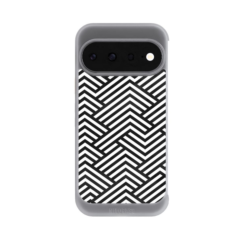 Pixel 11 NIVOcore Schwarz und Weiß ZigZag