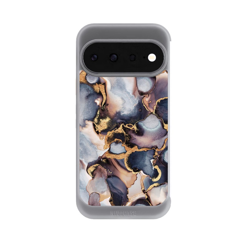 Pixel 11 NIVOcore Verträumte Tinte Grau-Golddruck
