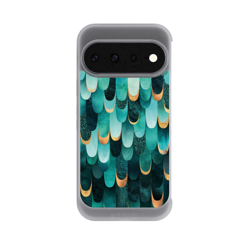 Pixel 11 NIVOcore Gefiedert Türkis Golddruck