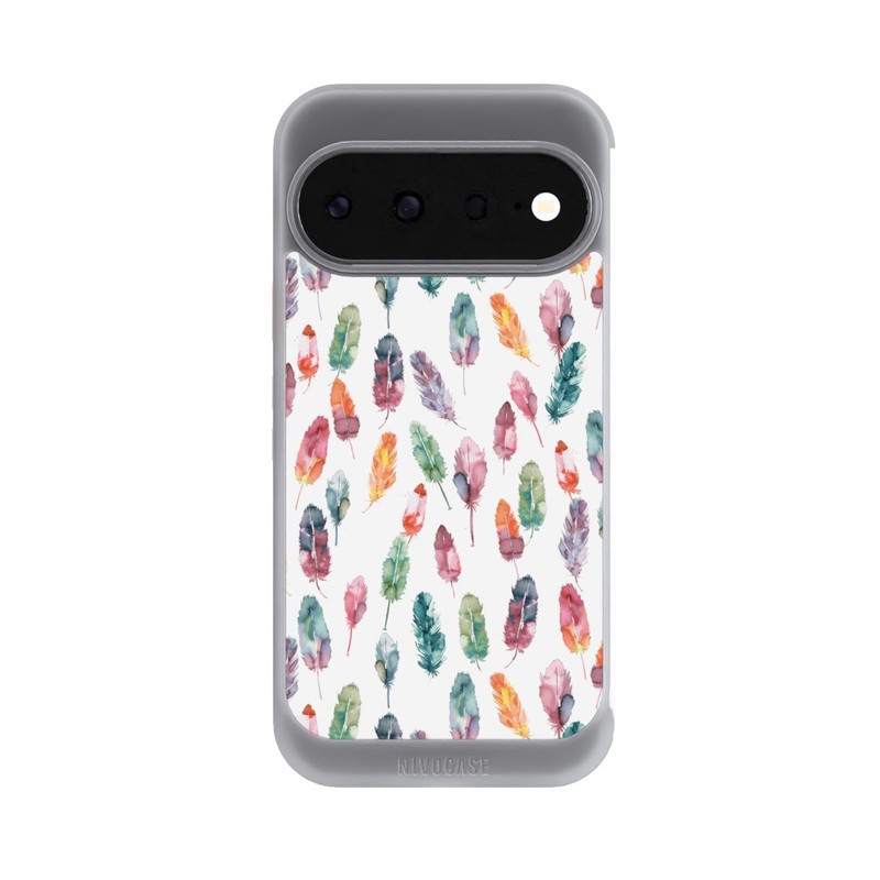 Pixel 11 NIVOcore Aquarellfedern Boho
