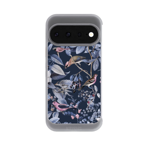 Google Pixel 11 NIVOcore Oiseaux et Baies Bleu
