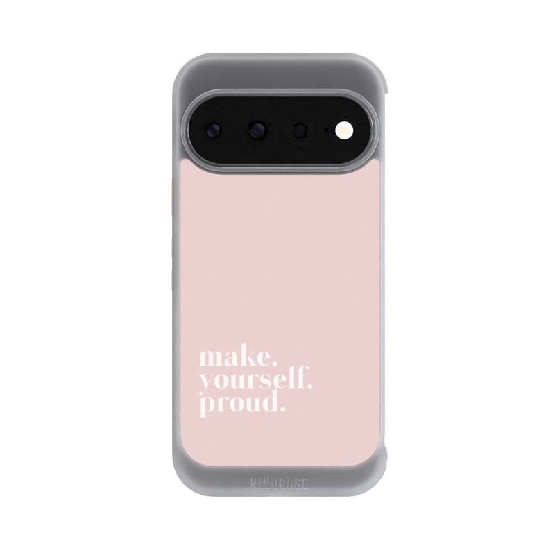 Pixel 11 NIVOcore Make Yourself Proud Zitat - Altrosa