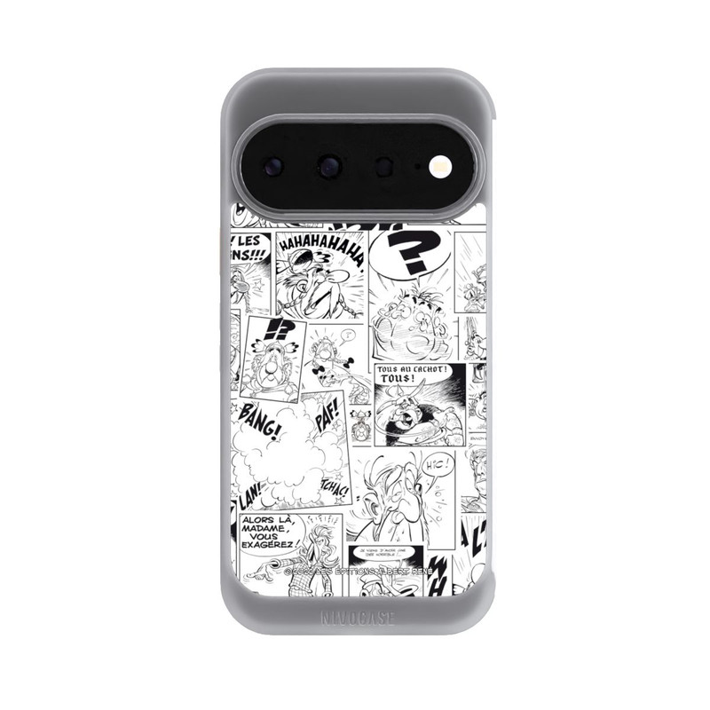 Pixel 11 NIVOcore Asterix Comic Schwarz und Weiß
