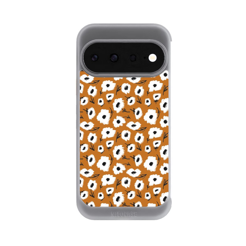 Pixel 11 NIVOcore Blumenmuster Ocker