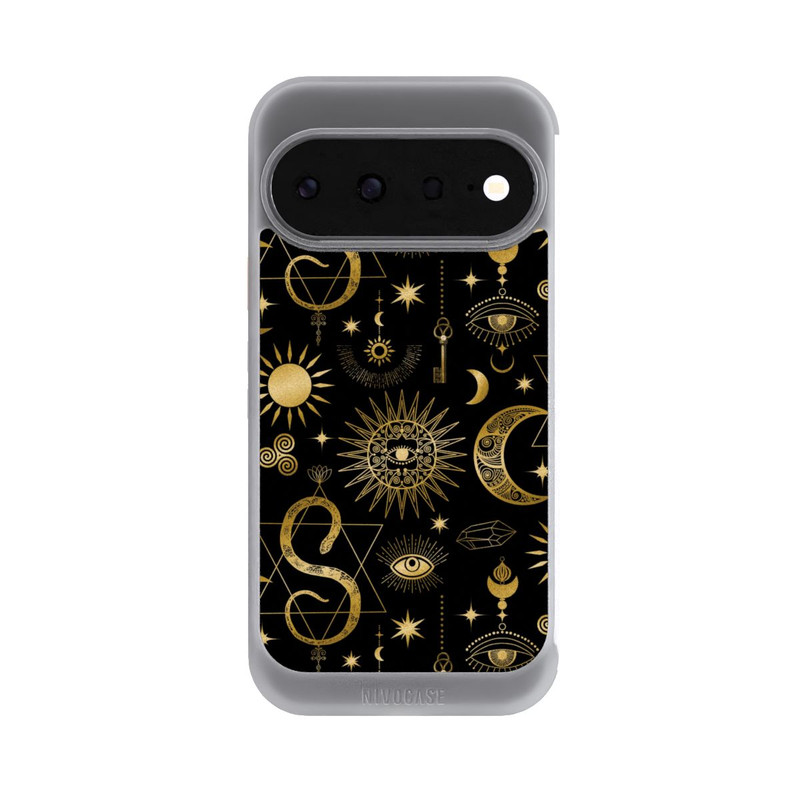Pixel 11 NIVOcore Himmlische Sonne und Mond Steampunk