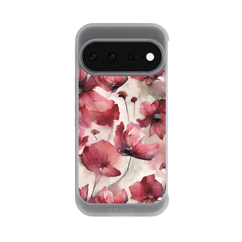 Pixel 11 NIVOcore Wilde Mohnblumen Aquarell mit KI