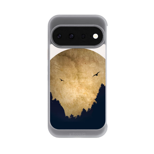 Google Pixel 11 NIVOcore Zwei Vögel vor Mond