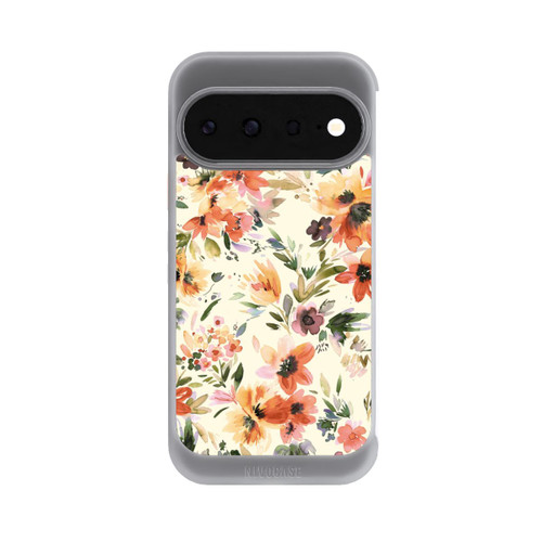 Google Pixel 11 NIVOcore Summer Artistic Flowers Ivory