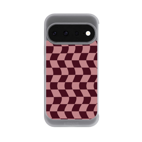 Google Pixel 11 NIVOcore Schachbrett Rot-Rosa