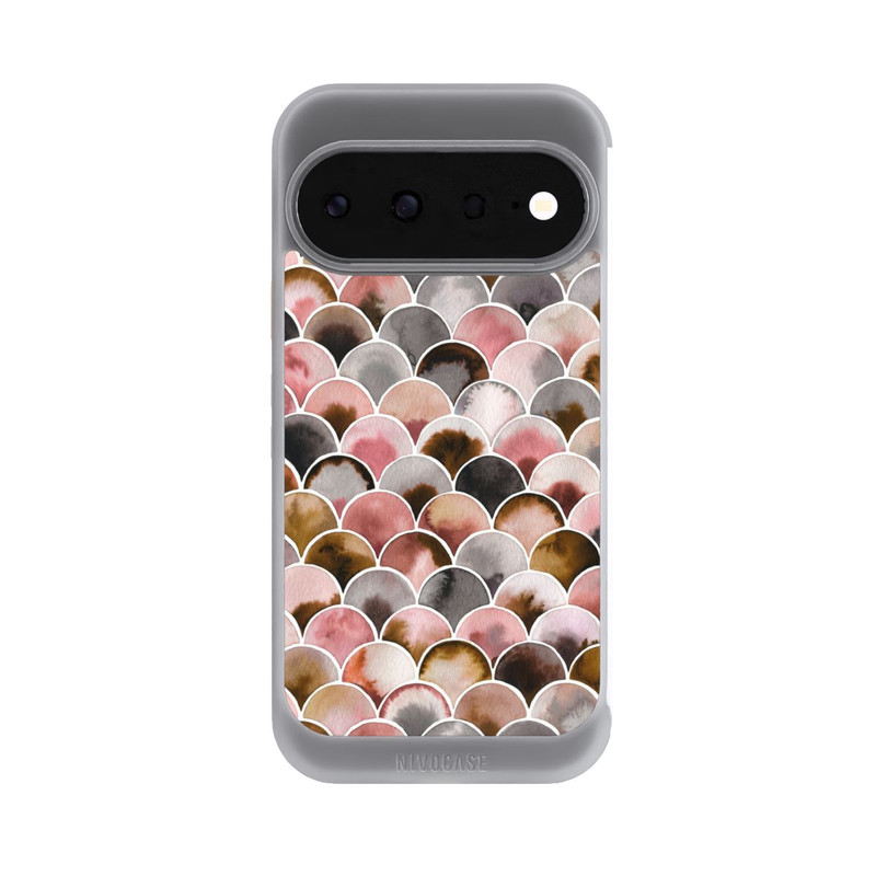 Pixel 11 NIVOcore Japandi Scales Pink Brown