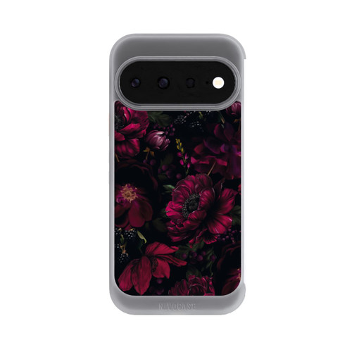Google Pixel 11 NIVOcore Dunkle Rote Blumen Liebe