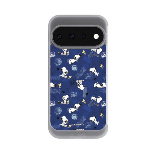 Google Pixel 11 NIVOcore Peanuts Travel Stamps Pattern Blue