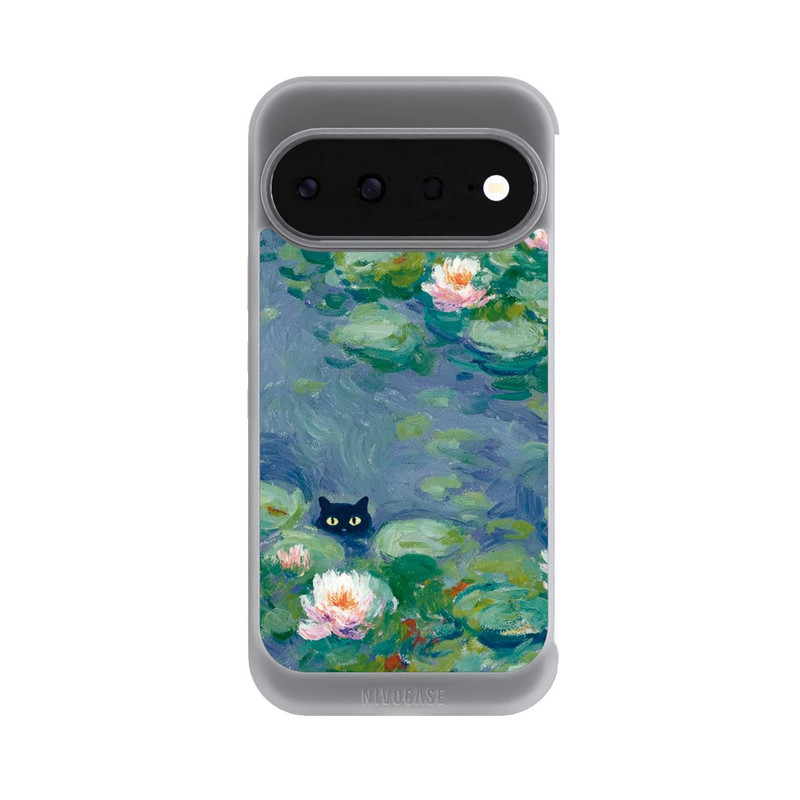 Pixel 11 NIVOcore Cat in the Pond Painting