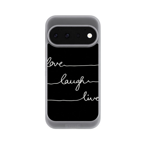 Google Pixel 11 Pro NIVOcore Love Laugh Live weiß/schwarz